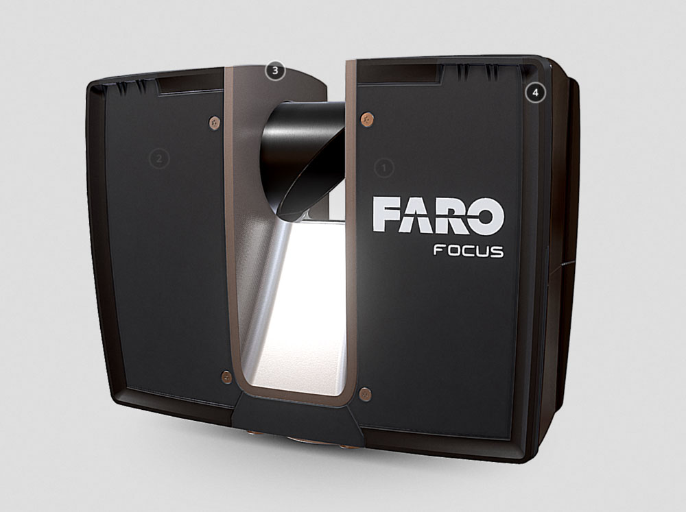 The faro focus 3D scanner